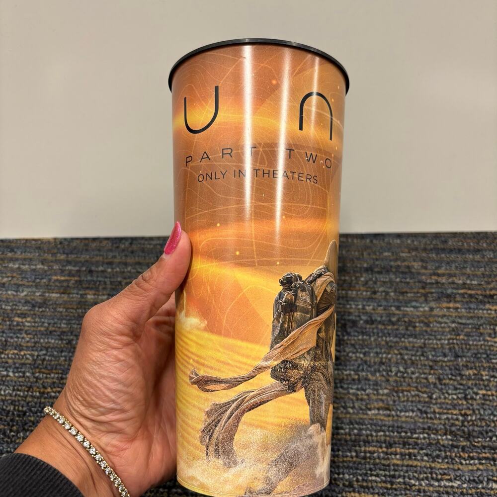 Dune Part Two 2024 Churchill Cold Drink Cup Legendary Promo Science Fiction